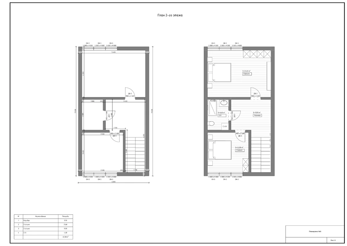 Каркасный дом Скандик 180м²
