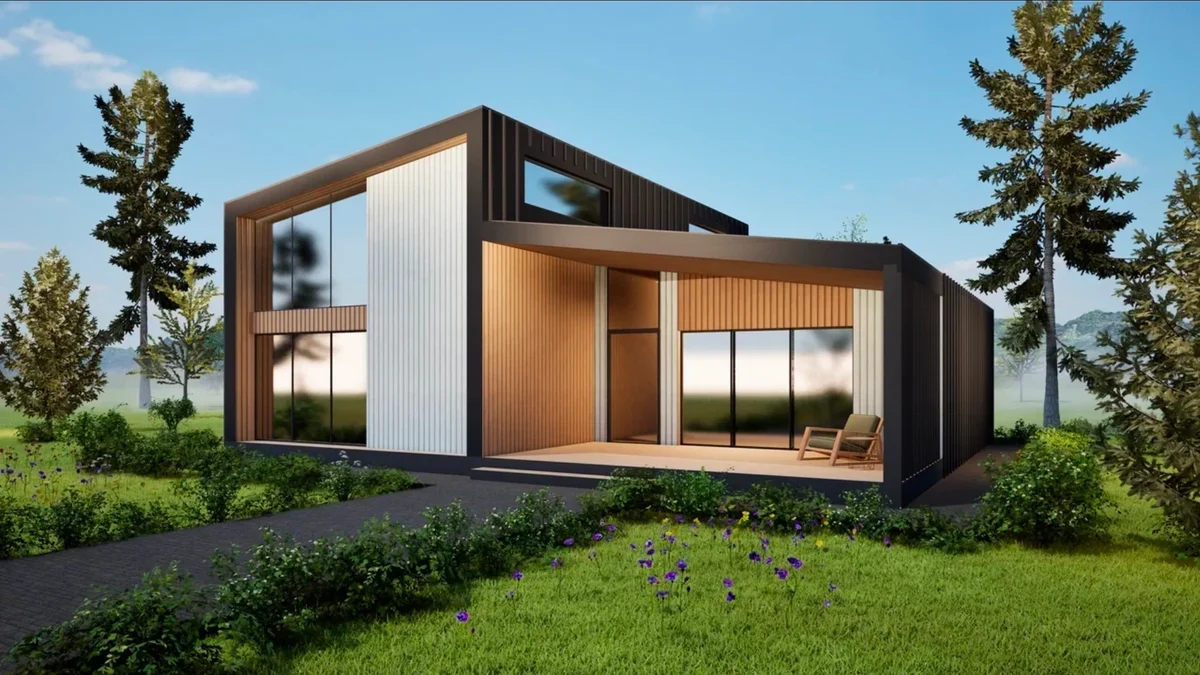 Каркасный дом Скандик 180м²