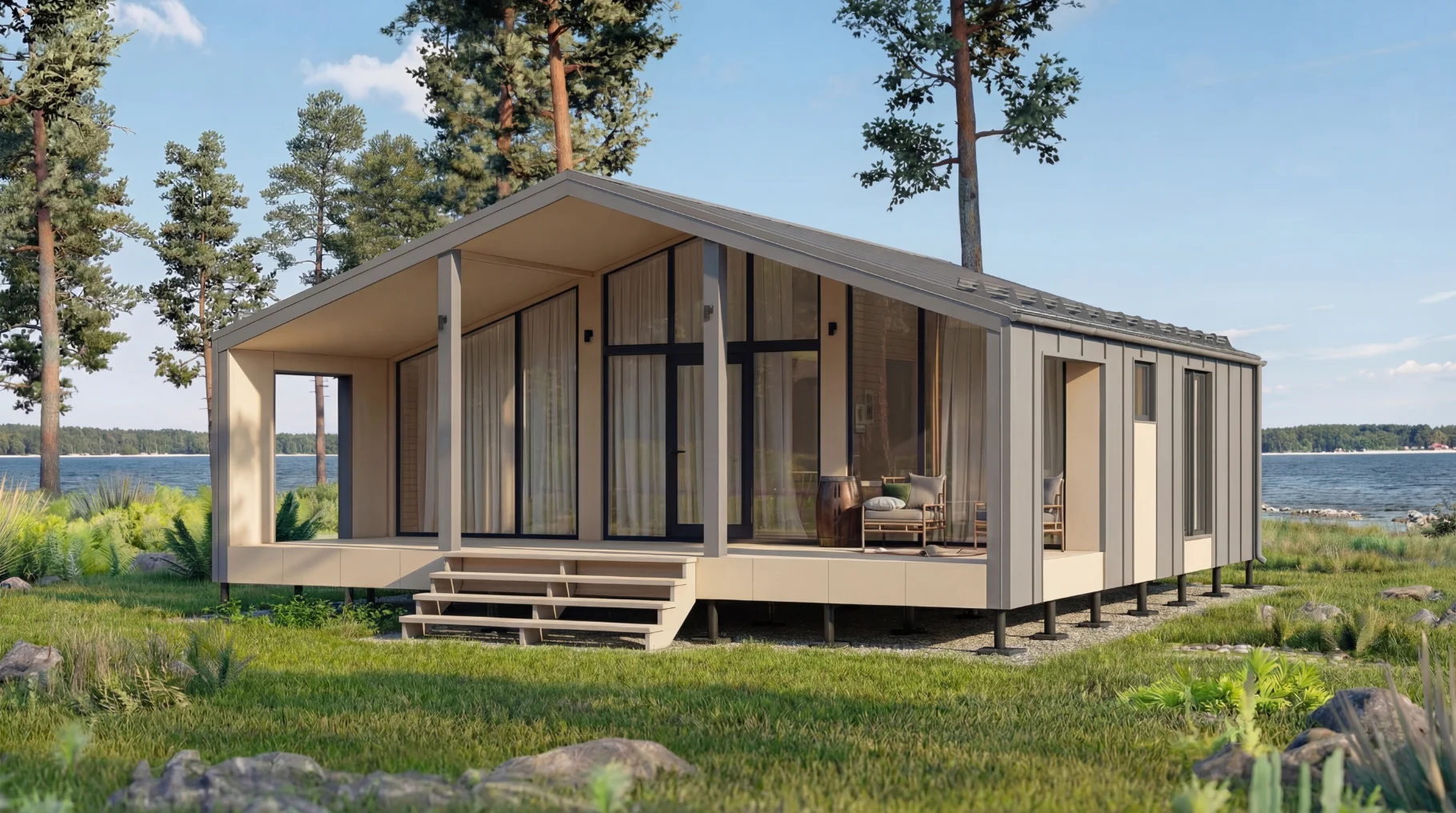 Модульный барнхаус 100м² - обложка 3