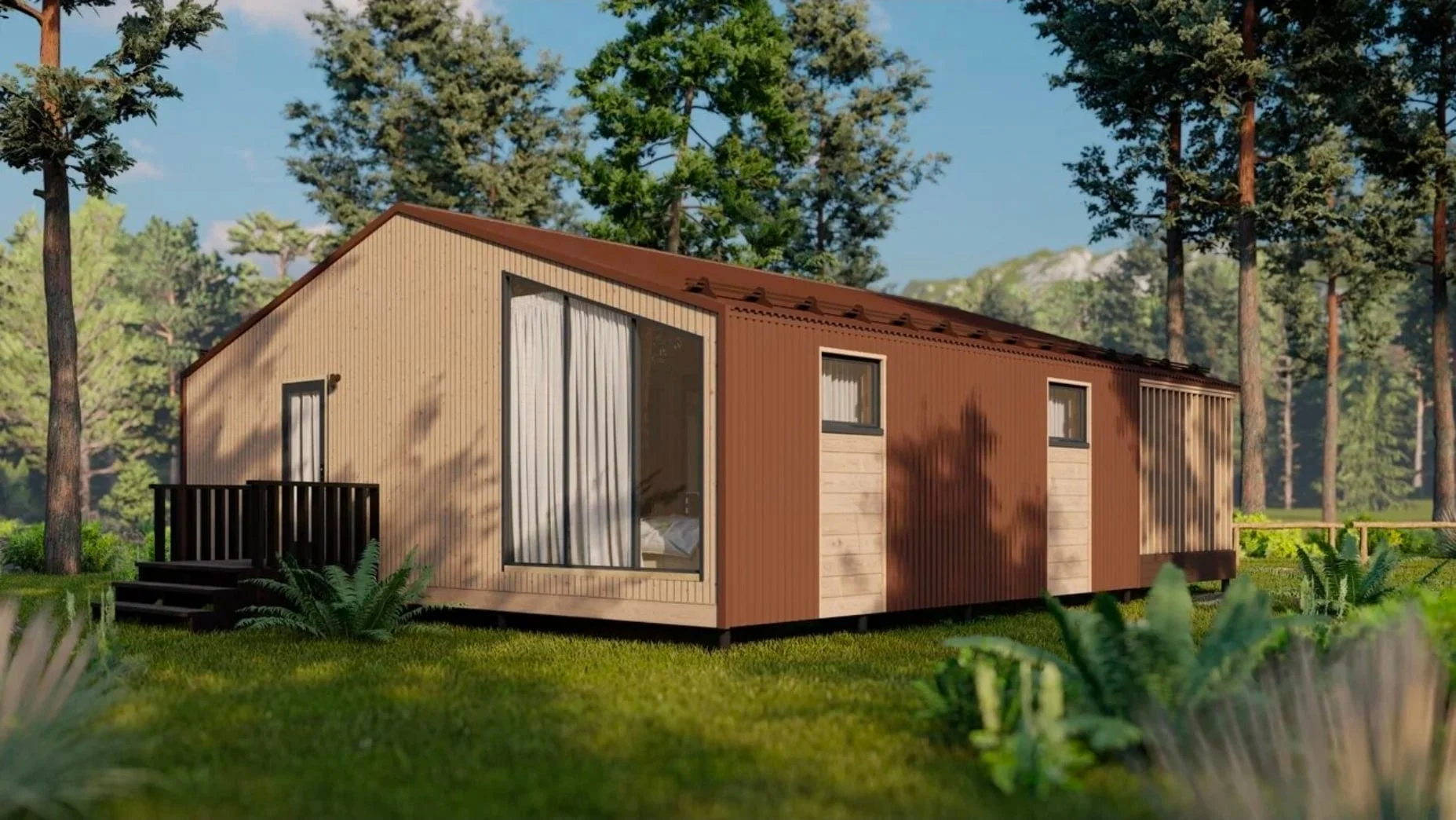 Модульный дом Барнхаус 100м²