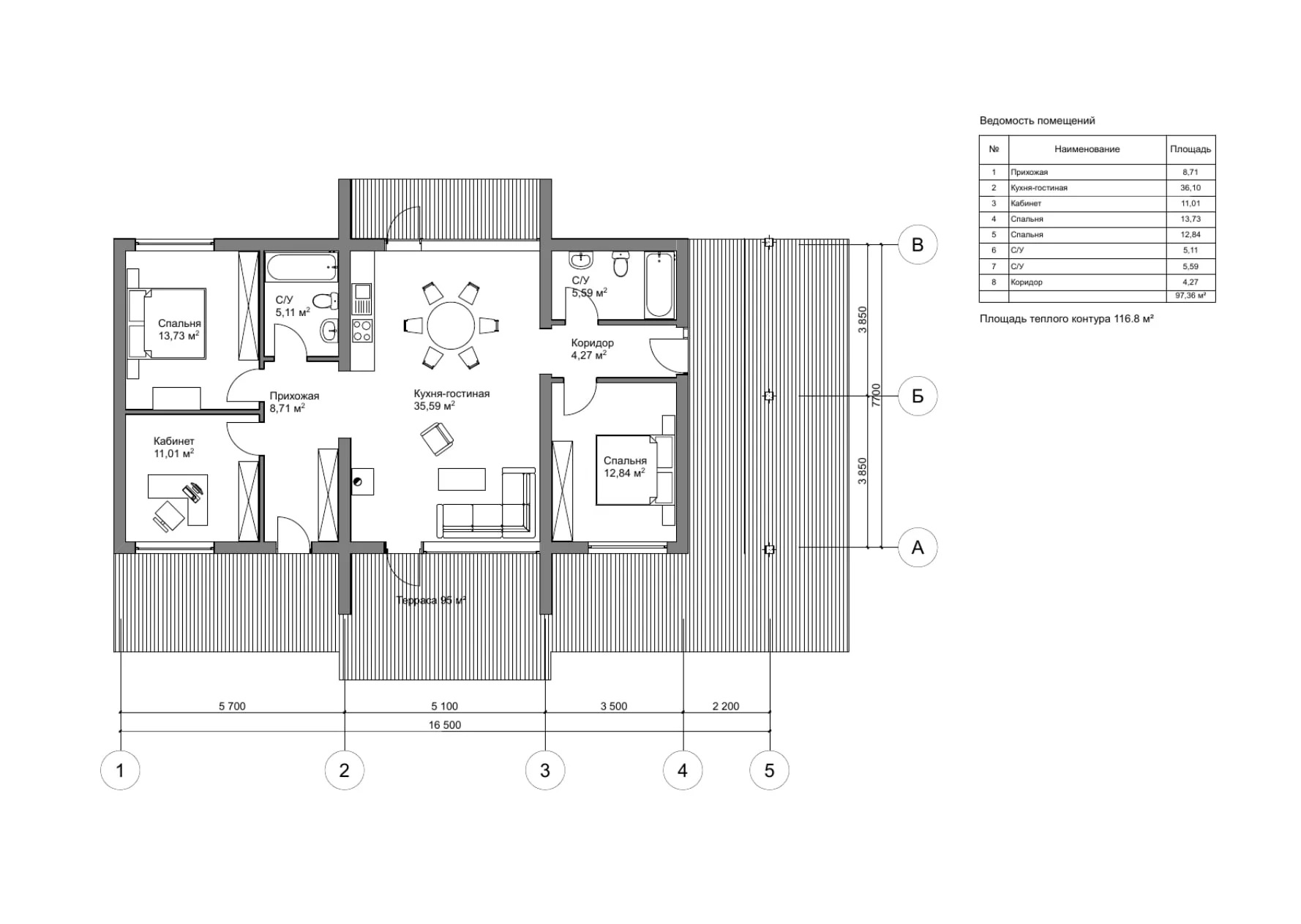 Барнхаус 100 м² — фасад каркасного дома, строительство СПб и ЛО