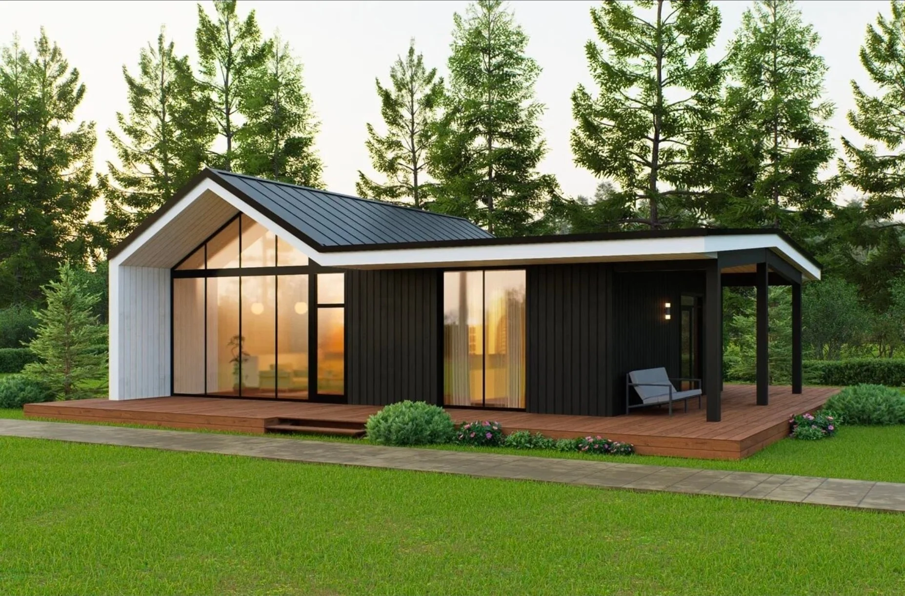 Каркасный дом Барнхаус 80 м² — от 3.4 млн ₽, ERA Concept СПб