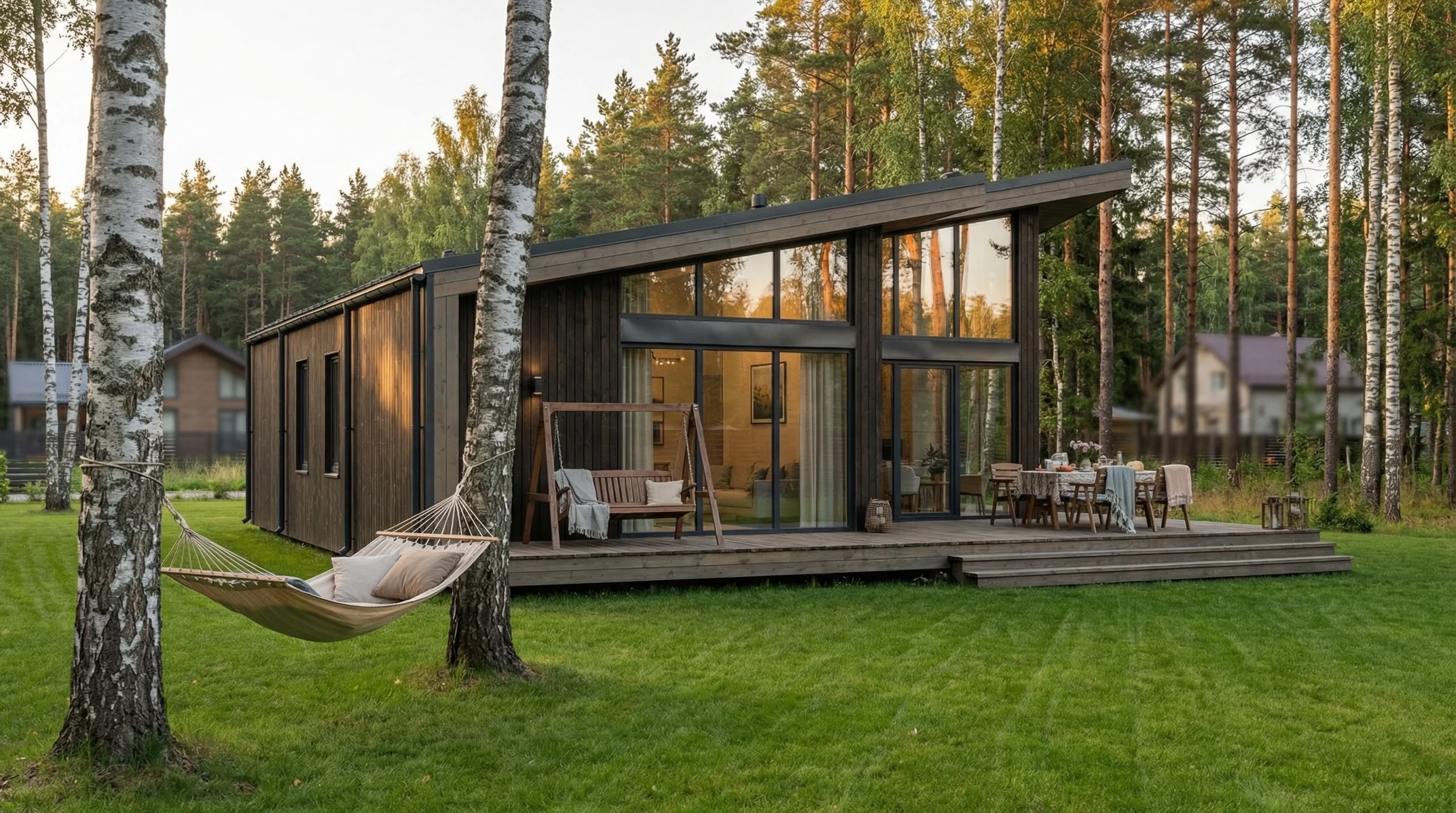 Шале — альпийский каркасный дом