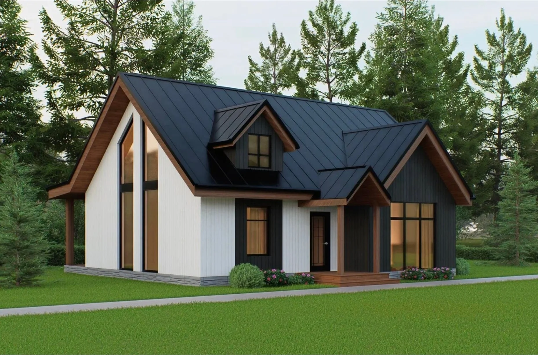 Каркасный дом Кантри 130 м² — от 5.5 млн ₽, ERA Concept СПб