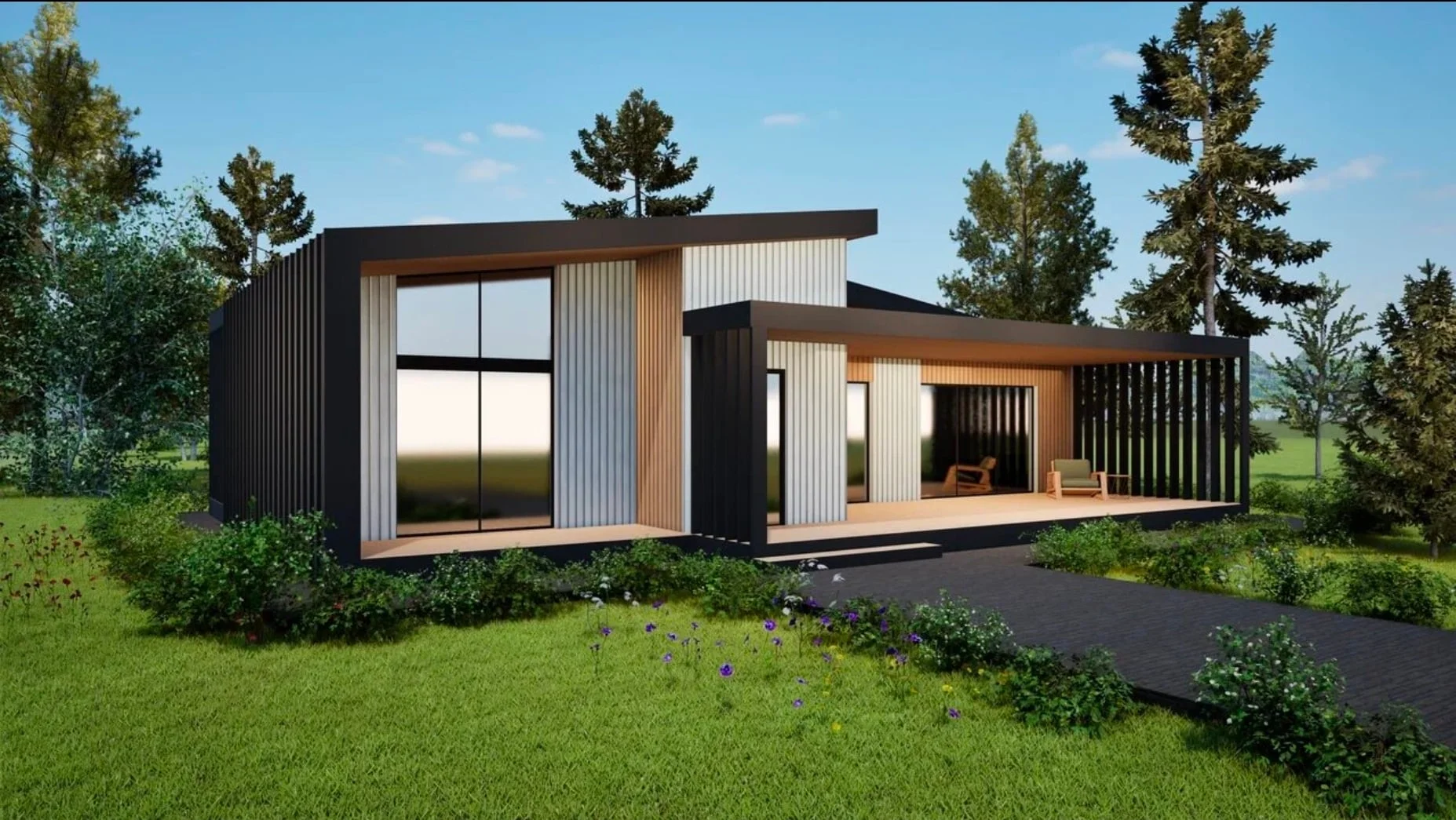 Каркасный дом Сканди 100 м² — от 4.2 млн ₽